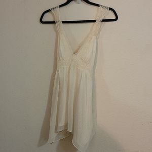 Express y2k lace strap chiffon dress/top